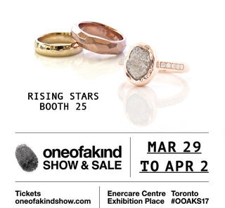 Yuliya Chorna Jewellery debuting at One Of A Kind Spring Show 2017!