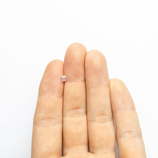 0.37ct 4.02x3.60x2.65mm GIA SI2 Fancy Pink Cushion Brilliant 🇦🇺 24141-01