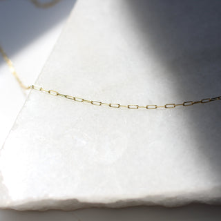 Paper Clip Chain in sunlight 