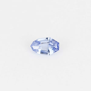 Shield shaped blue sapphire