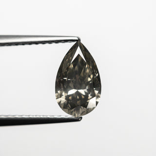 1.30ct 9.38x5.69x3.70mm Fancy Grey Pear Brilliant 19913-11