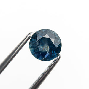 1.01ct 6.11x6.06x4.02mm Round Brilliant Sapphire 19937-06 - Yuliya Chorna Jewellery