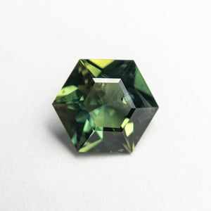 1.01ct 6.88x5.99x3.54mm Hexagon Brilliant Sapphire 23498-01 - Yuliya Chorna Jewellery