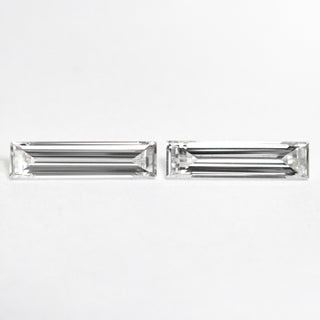 0.43cttw 2pc 8.07x1.98x1.22mm 8.07x2.05x1.29mm VS G Baguette Step Cut Matching Pair 24701-01