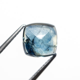 4.10ct 8.54x8.45x5.09mm Sugarloaf Cabochon Cut Sapphire 26537-01