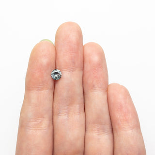 0.54ct 4.99x4.98x2.96mm Round Brilliant Sapphire 26556-13