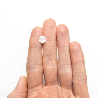 3.03ct 9.66x7.87x5.16mm Hexagon Brilliant Sapphire 27173-01