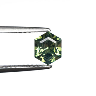 0.79ct 6.40x5.15x3.49mm Hexagon Step Cut Sapphire 27336-02