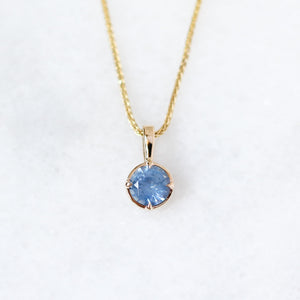 Around The World Blue Sapphire Necklace