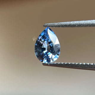 0.92ct Pear Brilliant Blue Sapphire