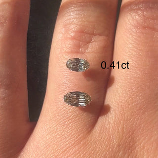 Oval Geo Champagne Diamond