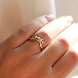 Diamond Tiara Contour Band