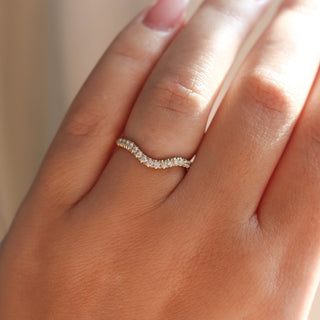 Eternity Diamond Wave Band