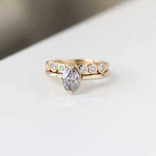 Round Diamond Bezel Band