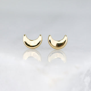 Moon Stud Earrings 