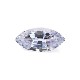Marquise Cut Light Lavender Sapphire side