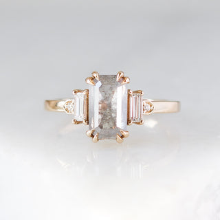 Misceo Emerald Cut Diamond Ring