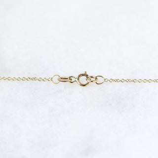 Necklace lock detail view 