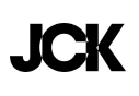 Black 'JCK' logo on a white background