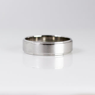 Step Edge Flat Band - made to order