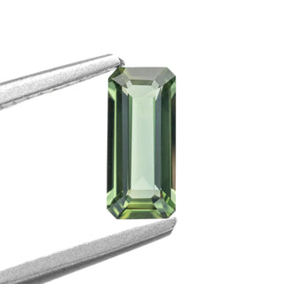 0.78ct Emerald Cut Green Sapphire