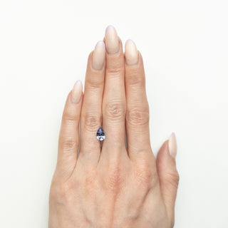 1.25ct Pear Light Blue Sapphire