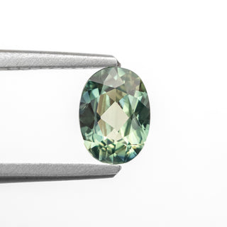 0.79ct Oval Mint Green Australian Sapphire