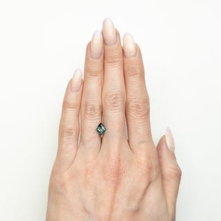 1.25ct Kite Cut Teal Sapphire