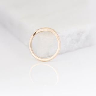 Twilight diamond wave band, side profile view