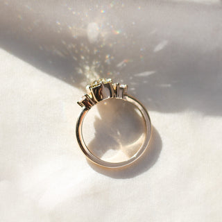 1.45ct Canary Oval Diamond Ring - ready to ship - Yuliya Chorna Jewellery