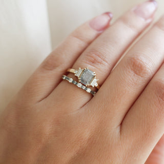 1.54ct Misceo Emerald Cut Diamond Ring - ready to ship - Yuliya Chorna Jewellery