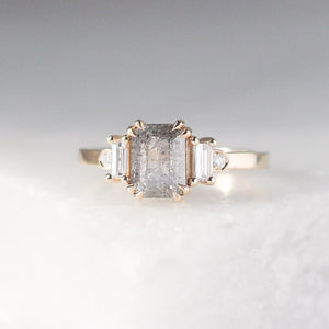 1.54ct Misceo Emerald Cut Diamond Ring - ready to ship - Yuliya Chorna Jewellery