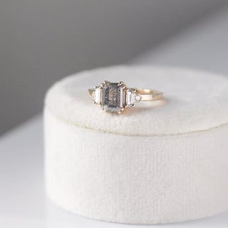 1.54ct Misceo Emerald Cut Diamond Ring - ready to ship - Yuliya Chorna Jewellery