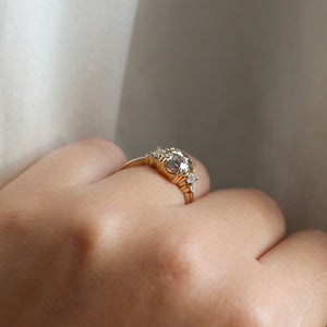 1.88ct Champagne Diamond Ring - ready to ship - Yuliya Chorna Jewellery