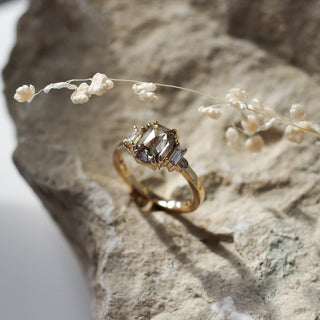 1.88ct Champagne Diamond Ring - ready to ship - Yuliya Chorna Jewellery