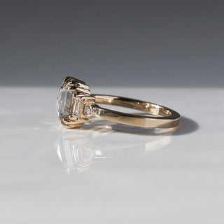 1.88ct Champagne Diamond Ring - ready to ship - Yuliya Chorna Jewellery