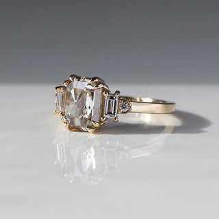 1.88ct Champagne Diamond Ring - ready to ship - Yuliya Chorna Jewellery