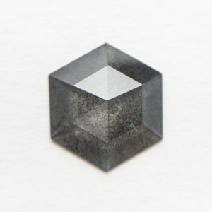 2.20ct 11.73x9.99x2.95mm Hexagon Rosecut 19246-03 - Yuliya Chorna Jewellery