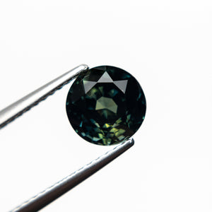2.10ct 7.06x7.03x5.23mm Round Brilliant Sapphire 20960-05 - Yuliya Chorna Jewellery