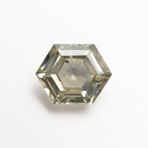 1.24ct 7.60x6.50x3.40mm Hexagon Double Cut 21879-04 - Yuliya Chorna Jewellery