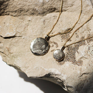 beach textured necklace on the beach