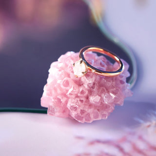 1.32ct Oval Icy Diamond Around The World Ring - ready to ship - Yuliya Chorna Jewellery