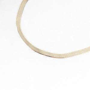 Herringbone Chain Bracelet - ready to ship - Yuliya Chorna Jewellery