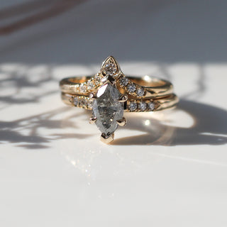 1.21ct Phoenix Rising Marquise Diamond Ring - ready to ship - Yuliya Chorna Jewellery
