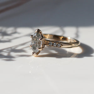 1.21ct Phoenix Rising Marquise Diamond Ring - ready to ship - Yuliya Chorna Jewellery