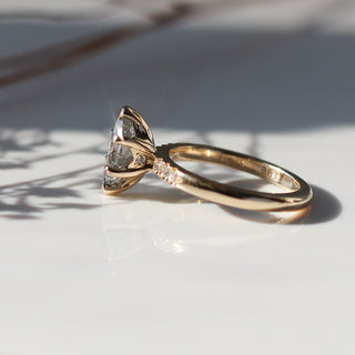 1.21ct Phoenix Rising Marquise Diamond Ring - ready to ship - Yuliya Chorna Jewellery