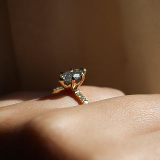 1.21ct Phoenix Rising Marquise Diamond Ring - ready to ship - Yuliya Chorna Jewellery