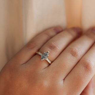 1.21ct Phoenix Rising Marquise Diamond Ring - ready to ship - Yuliya Chorna Jewellery