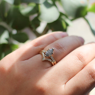 1.21ct Phoenix Rising Marquise Diamond Ring - ready to ship - Yuliya Chorna Jewellery