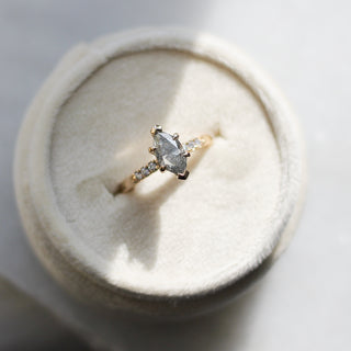 1.21ct Phoenix Rising Marquise Diamond Ring - ready to ship - Yuliya Chorna Jewellery